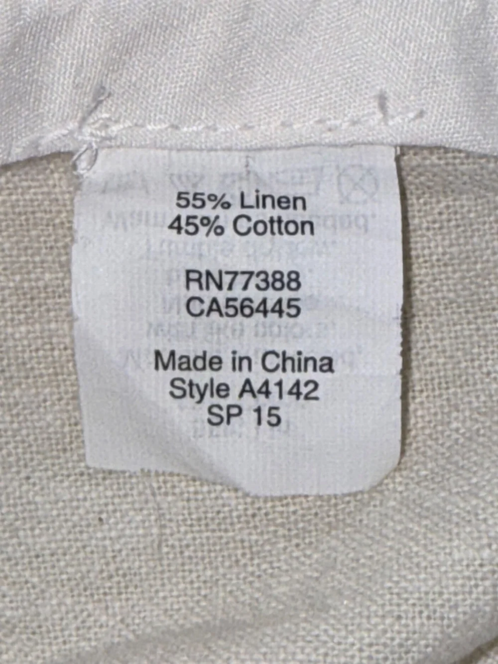 J.Crew Linen Cotton Chino Shorts 38W White